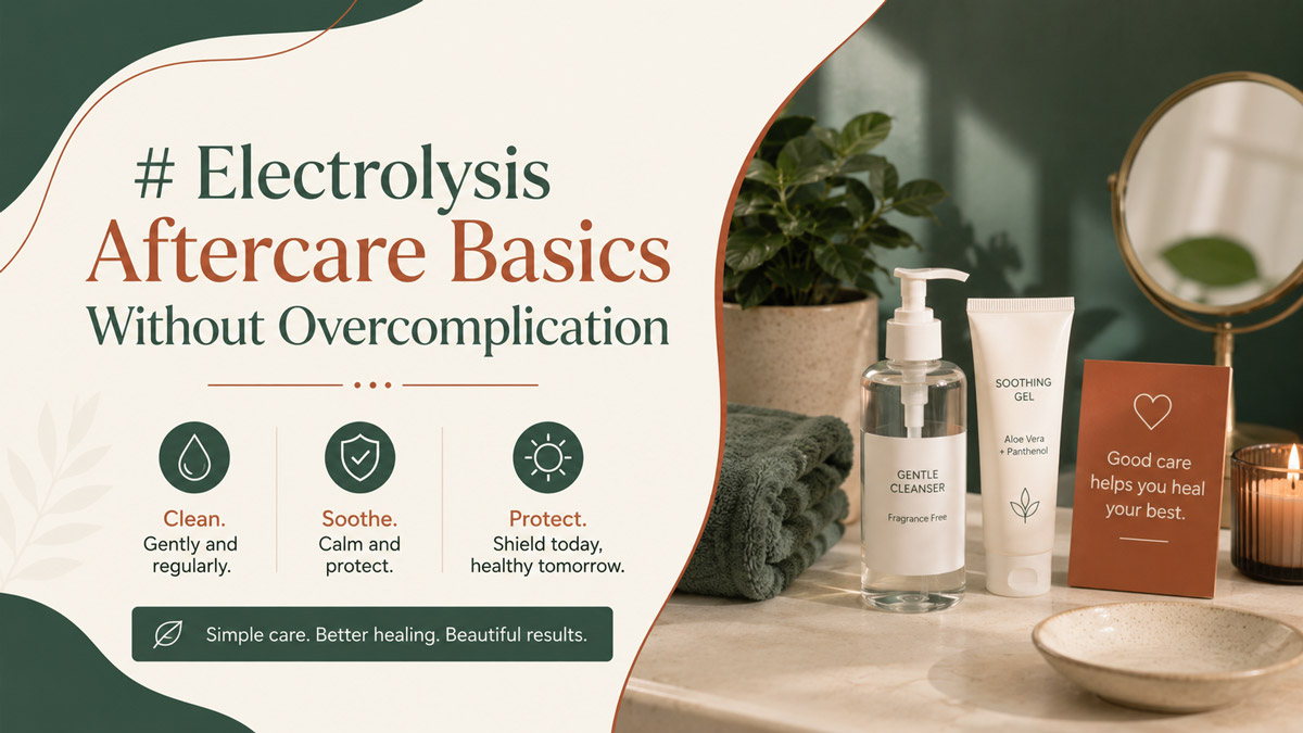 Electrolysis Aftercare Basics Without Overcomplication
