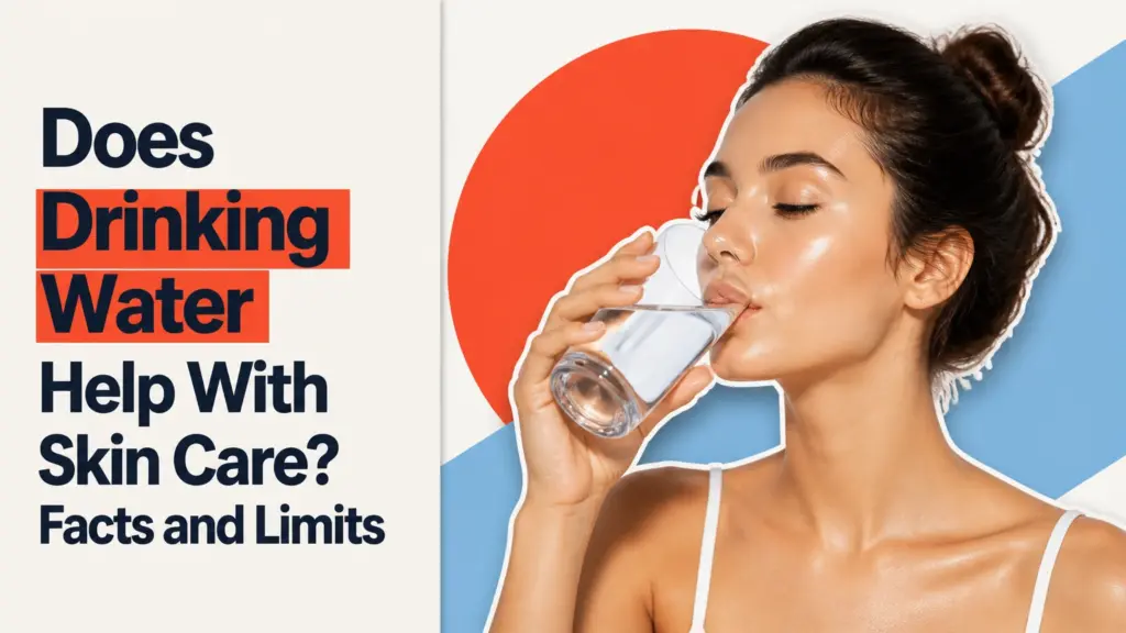 does drinking water help with skin care
