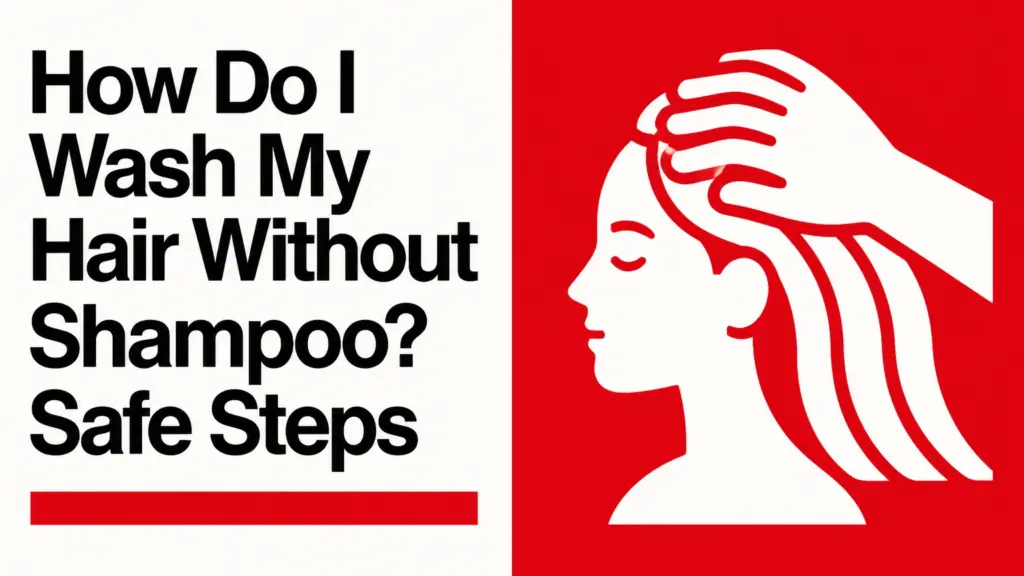how do i wash my hair without shampoo