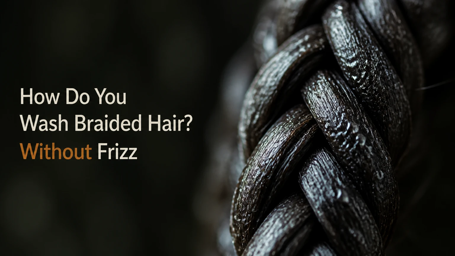 how do you wash braided hair