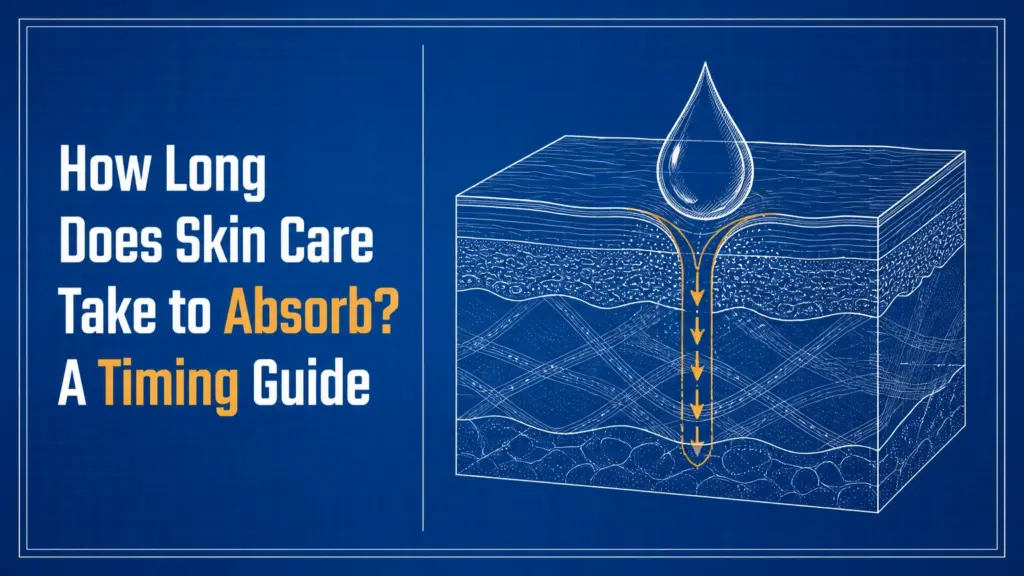 how long does skin care take to absorb