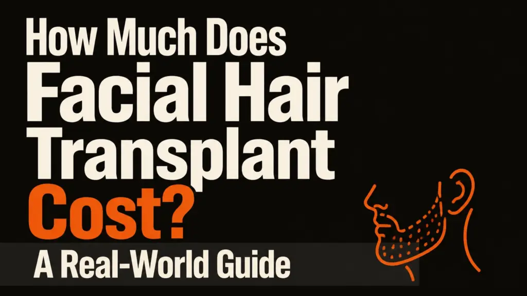 how much does facial hair transplant cost
