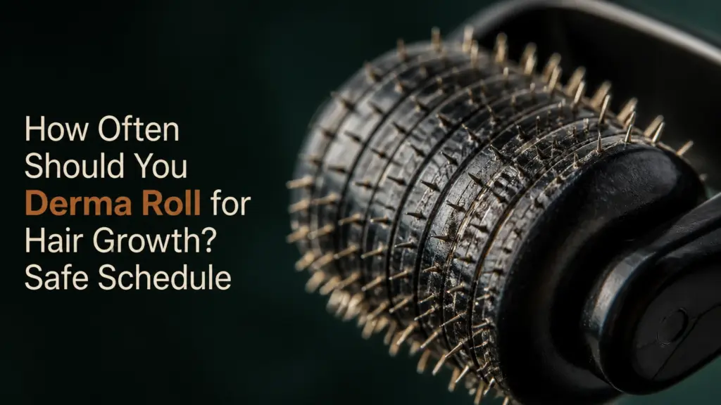 how often should you derma roll for hair growth