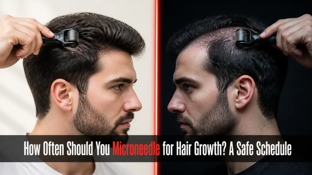 how often should you microneedle for hair growth