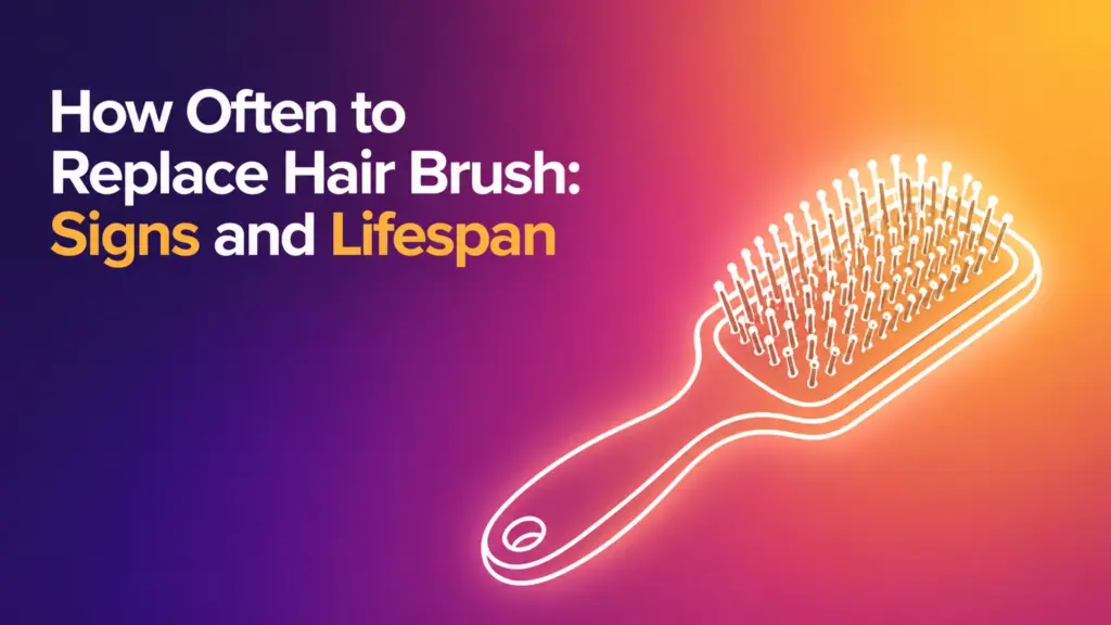 how often to replace hair brush