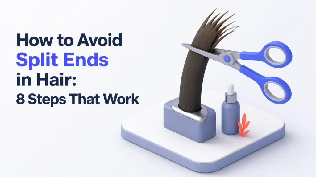 how to avoid split ends in hair