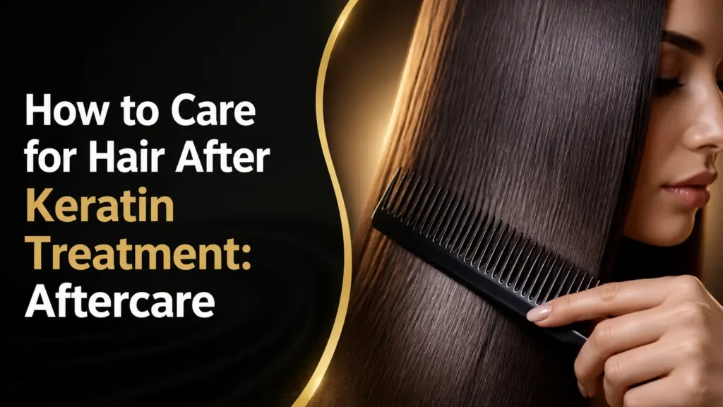 how to care for hair after keratin treatment
