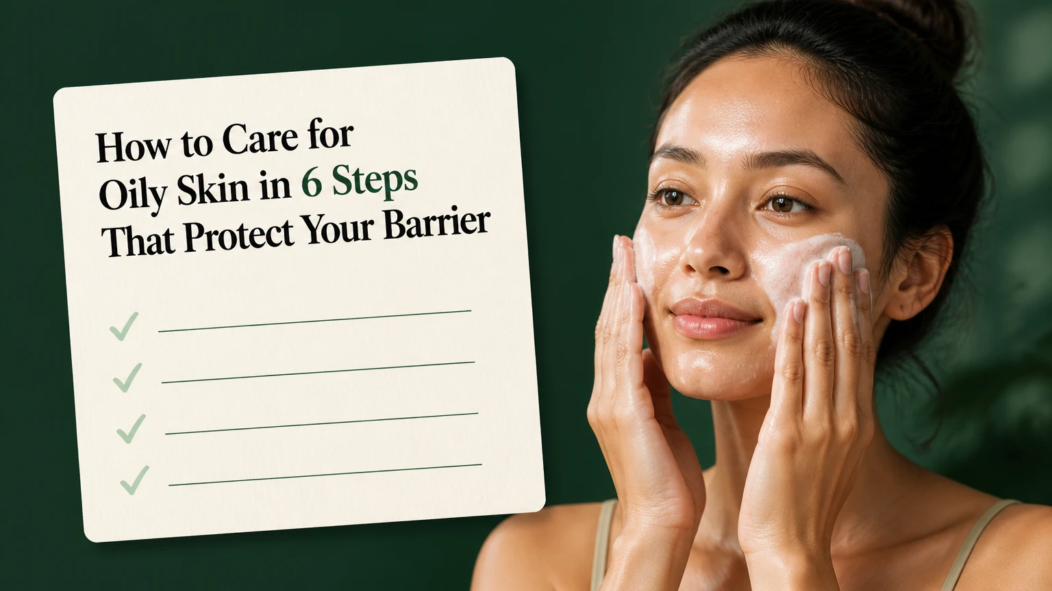 how to care for oily skin