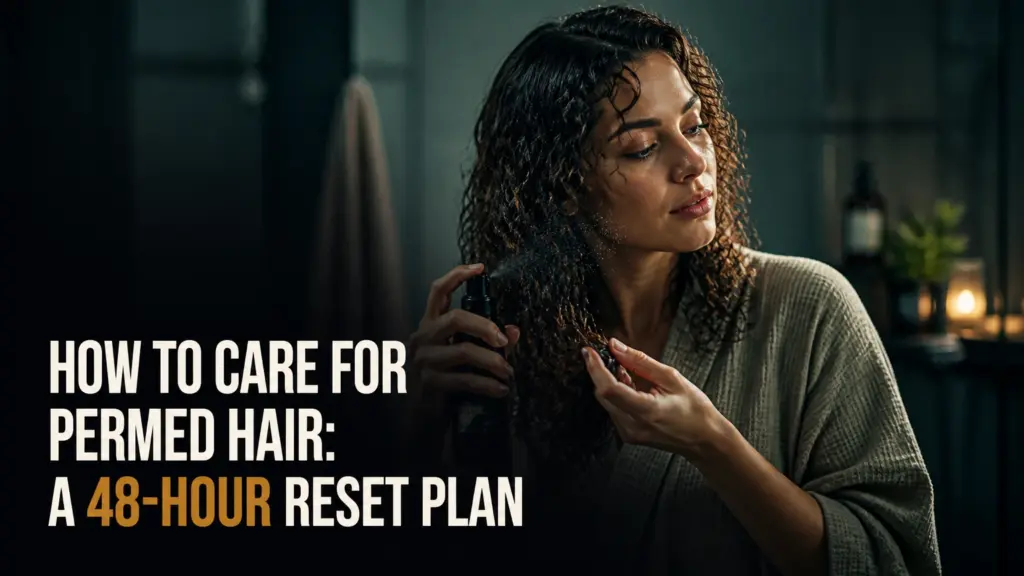 how to care for permed hair