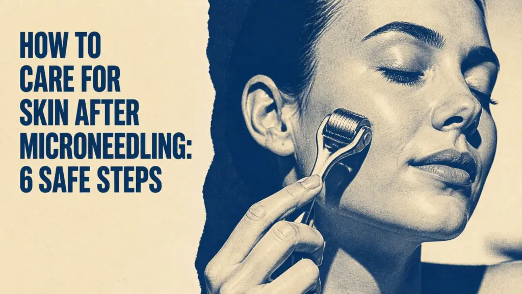 how to care for skin after microneedling