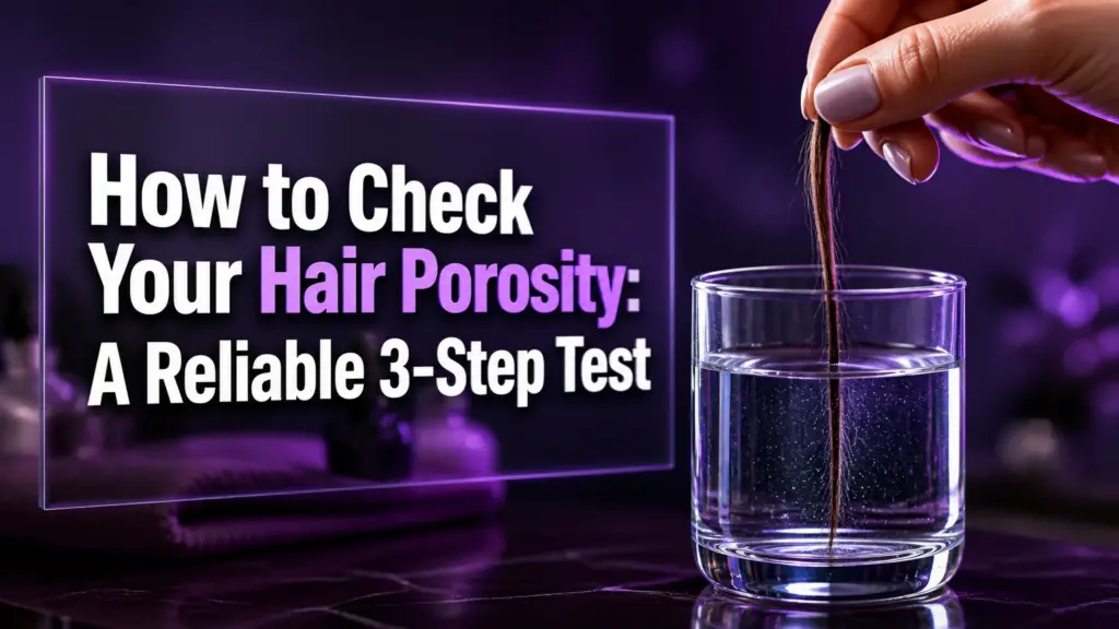 how to check your hair porosity