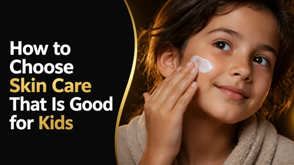 what skin care is good for kids
