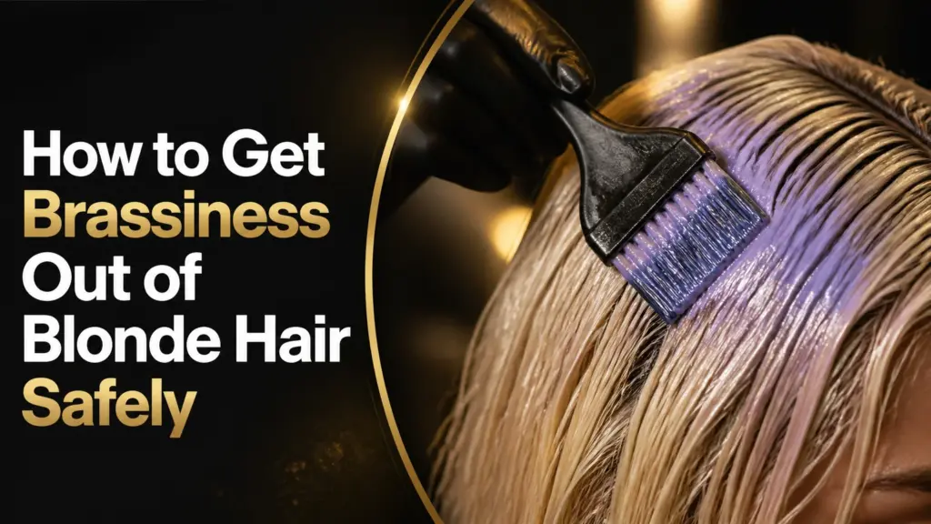 how to get brassiness out of blonde hair