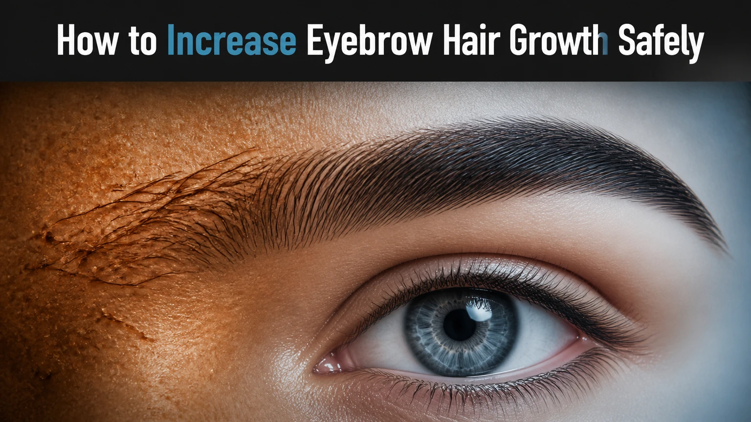 how to increase eyebrow hair growth