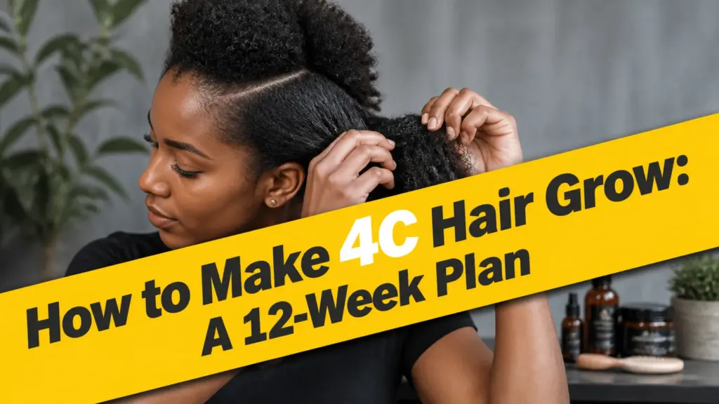 how to make 4c hair grow