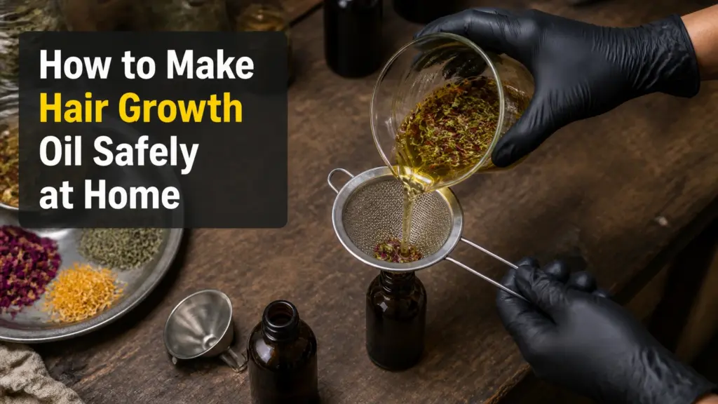 how to make hair growth oil