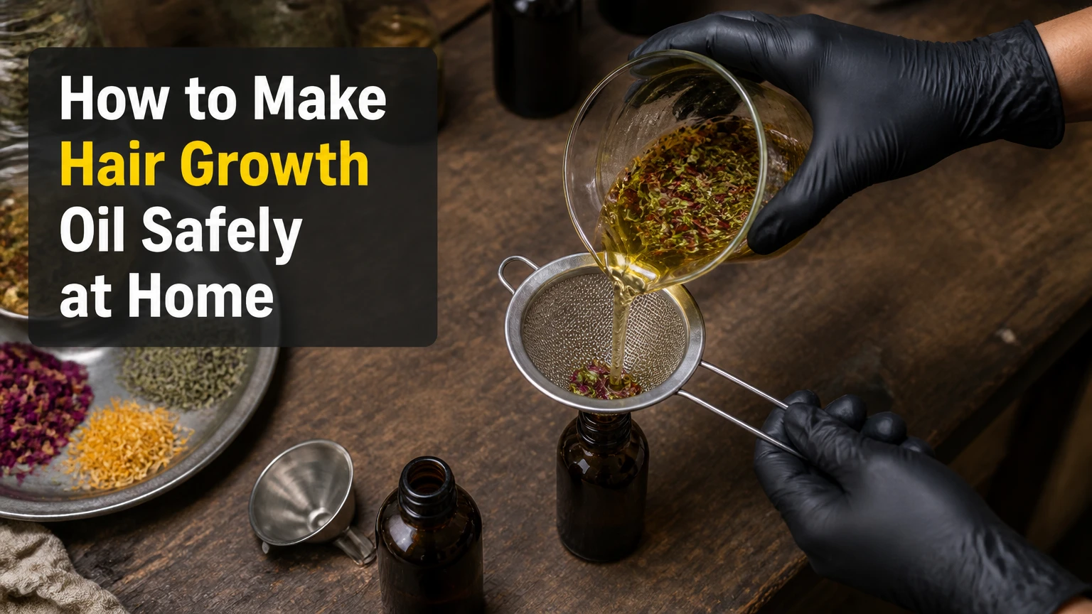 how to make hair growth oil
