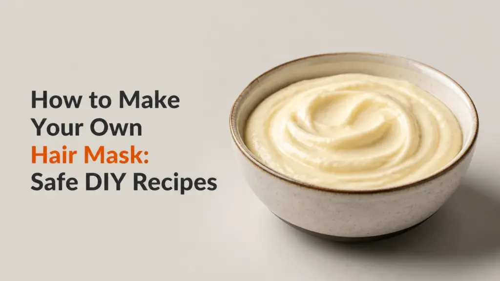 how to make your own hair mask