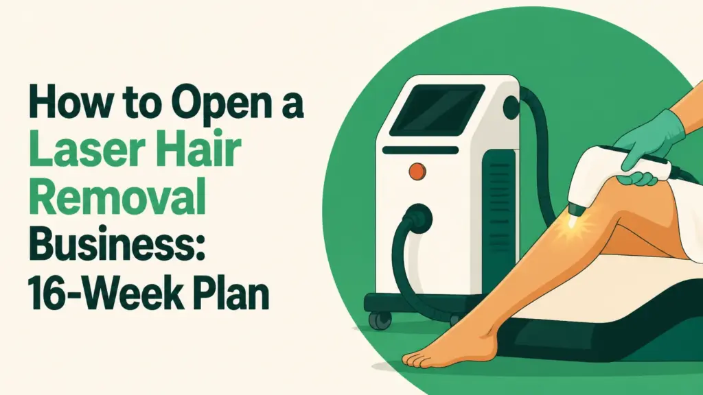 how to open a laser hair removal business