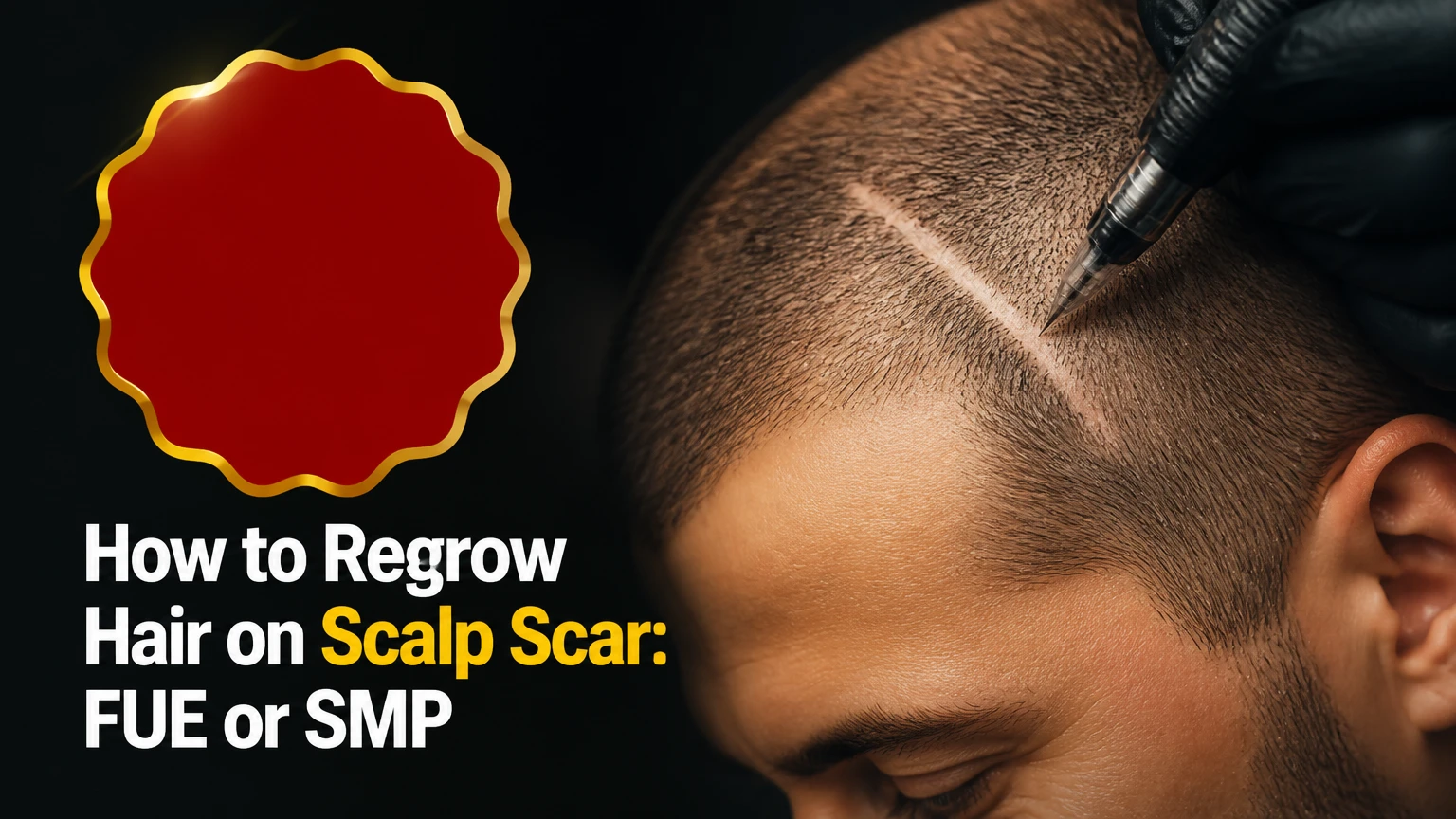 how to regrow hair on scalp scar