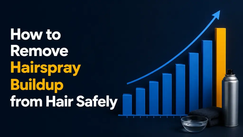 how to remove hairspray buildup from hair