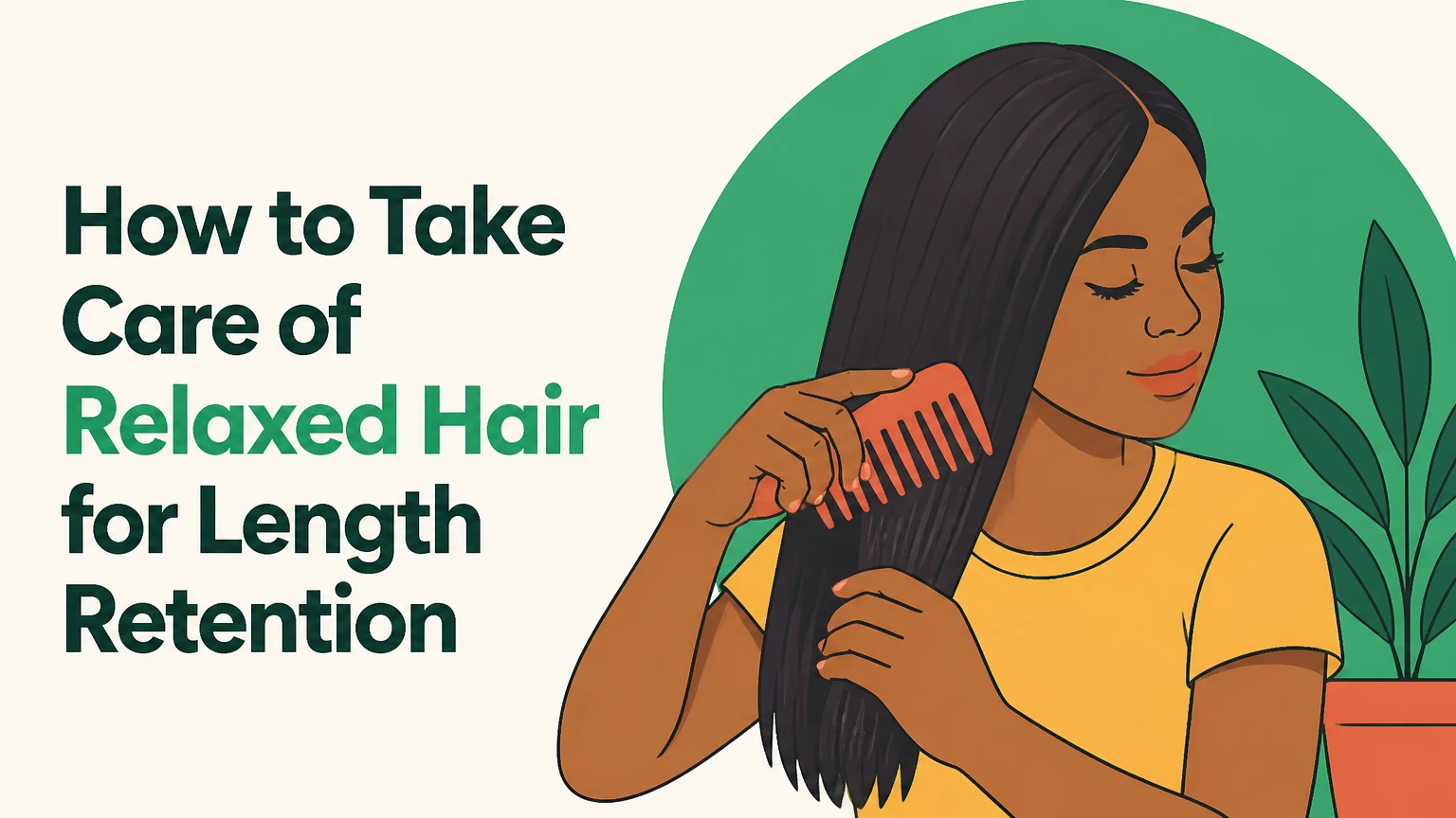 how to take care of relaxed hair