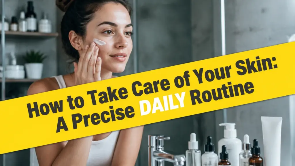 how to take care of your skin