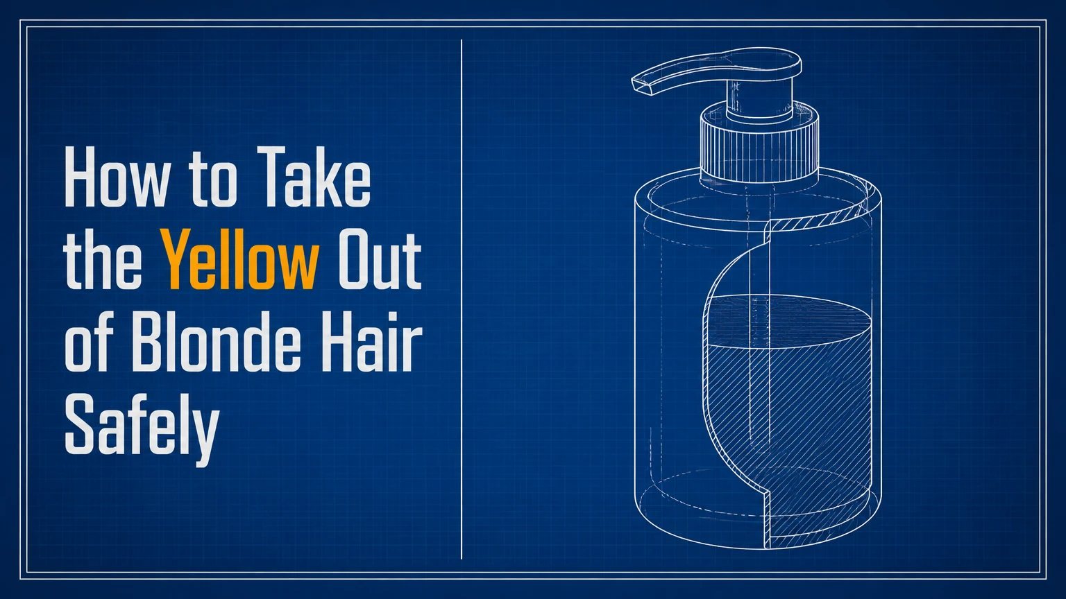 how to take the yellow out of blonde hair
