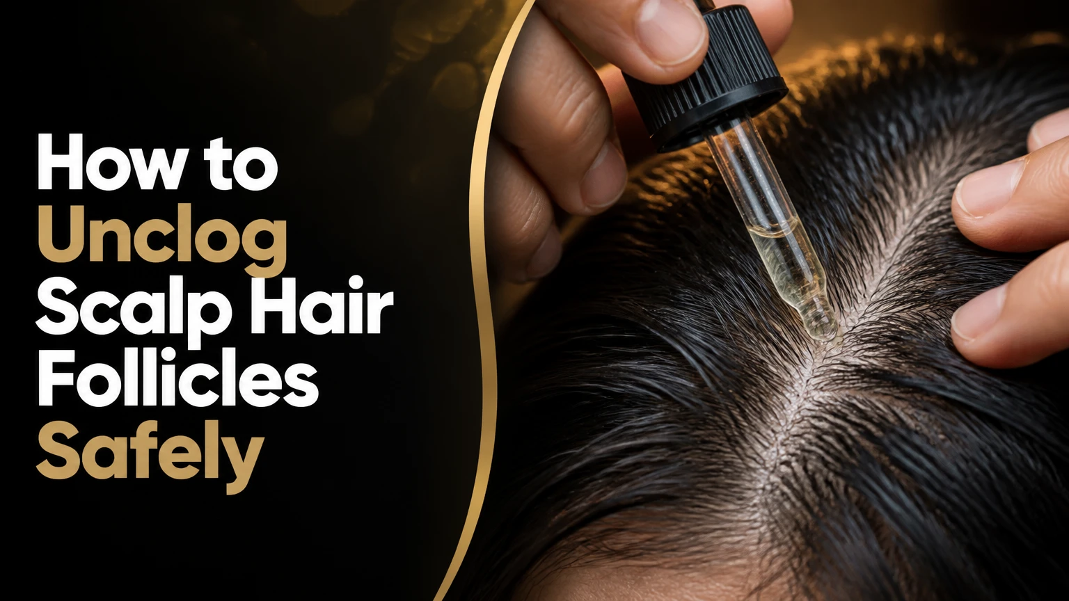 how to unclog scalp hair follicles