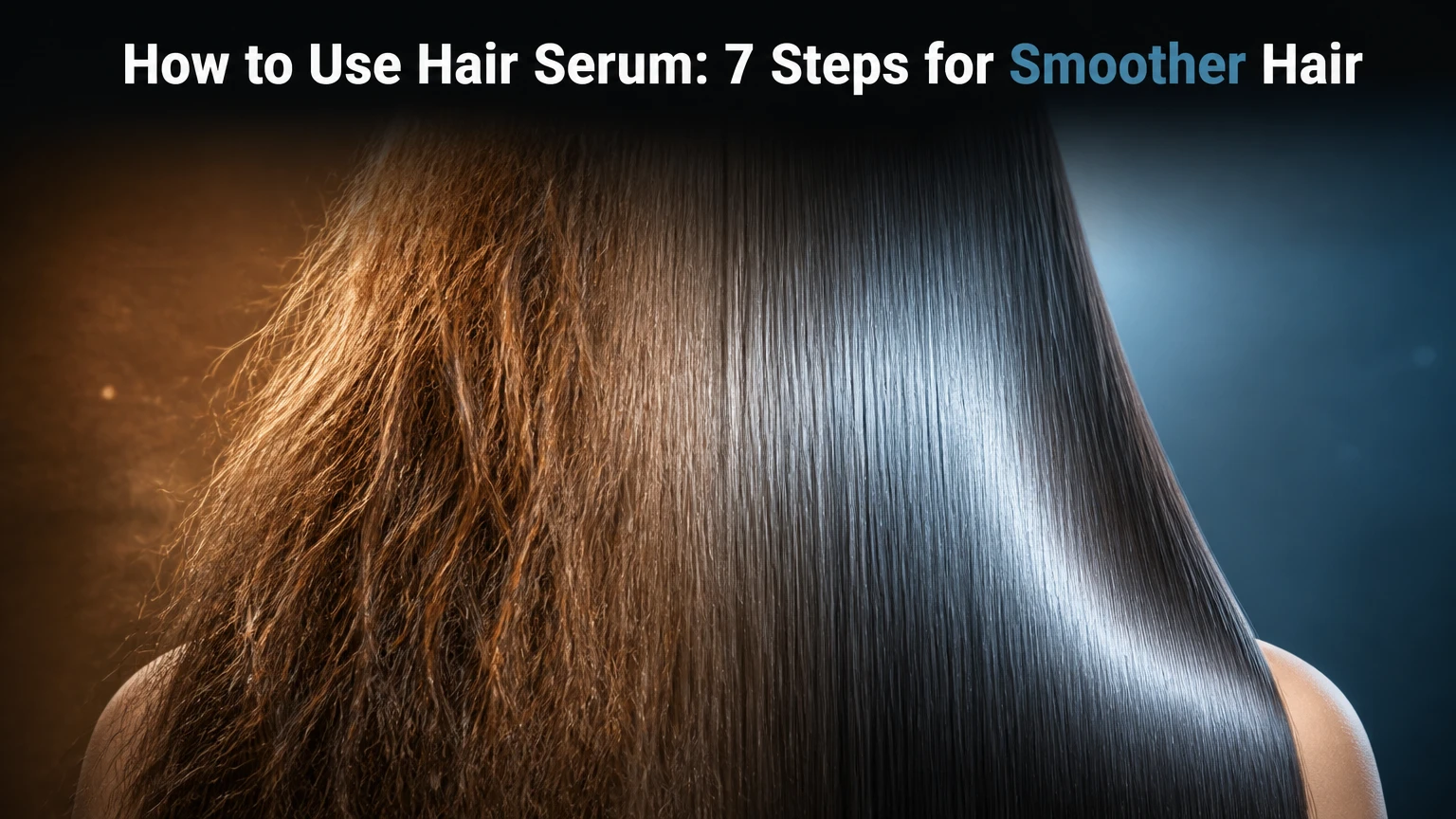 how to use hair serum