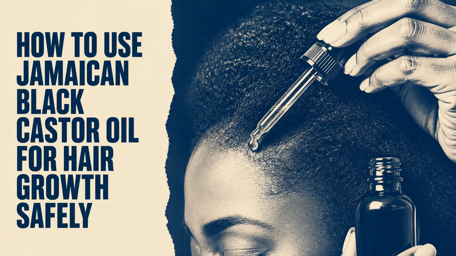 how to use jamaican black castor oil hair growth