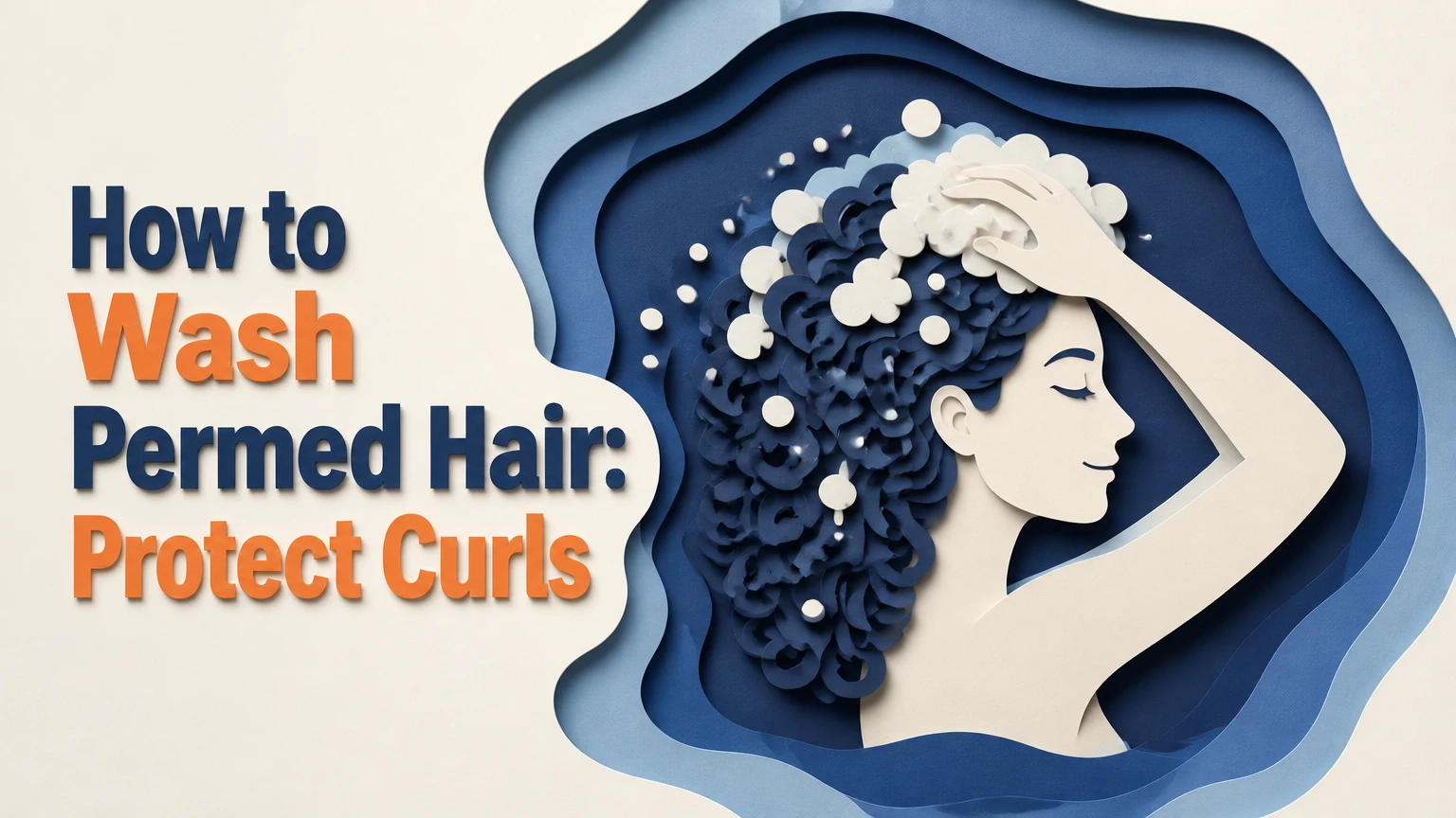 how to wash permed hair