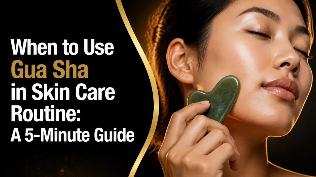 when to use gua sha in skin care routine